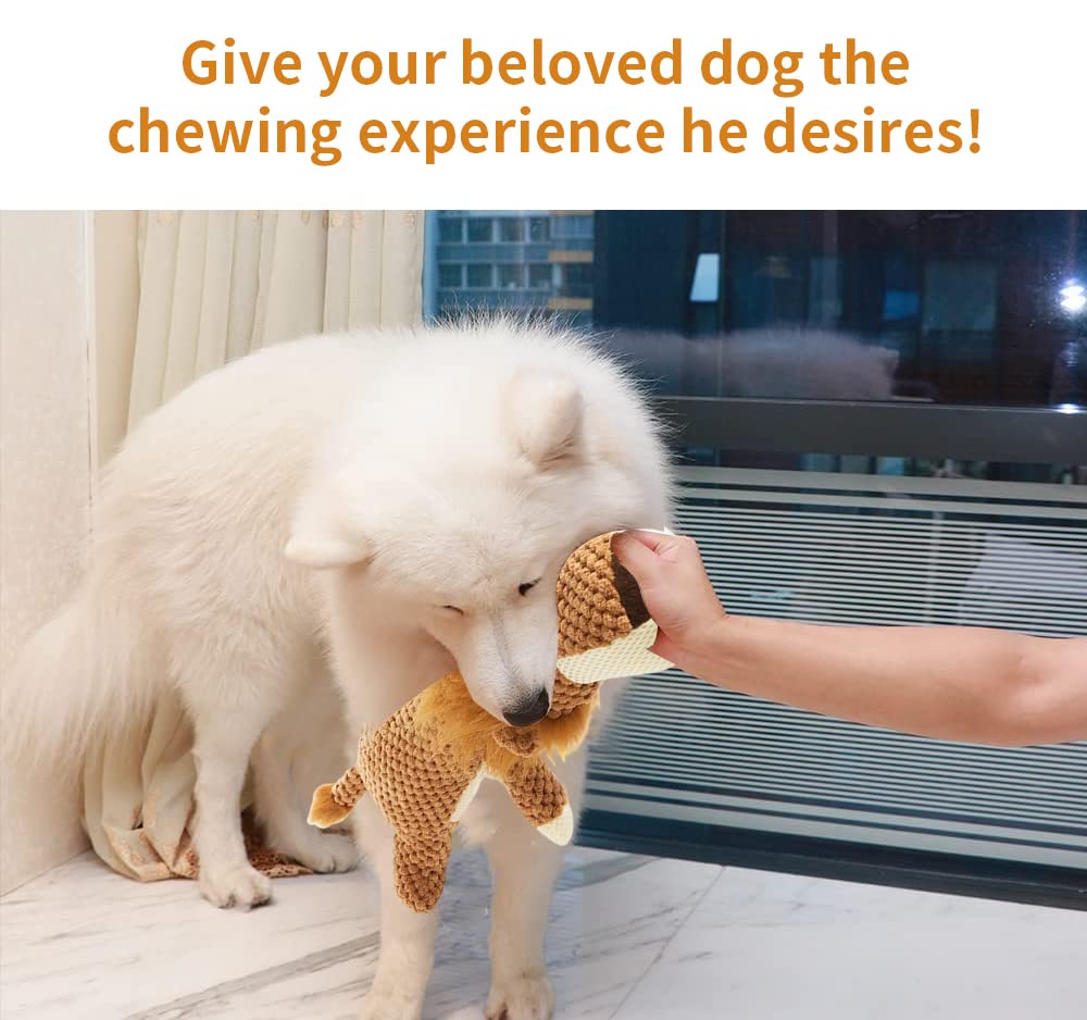 Qpets Dog Toys Pet Cartoon Stuffed Toy Squeaky Puppy Toys Plush Toy Chew Toys for Small Medium Size Dogs-Cartoon Dog Accessories for Puppy Dog Teether(Lion) Qpets Dog Toys Pet Cartoon Stuffed Toy Squeaky Puppy Toys Plush Toy Chew Toys for Small Medium Size Dogs-Cartoon Dog Accessories for Puppy Dog Teether(Lion)